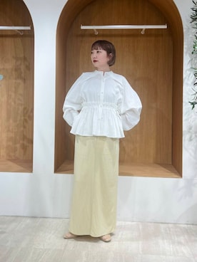 まっちゃんさん（レディース・154cm）の春コーディネート