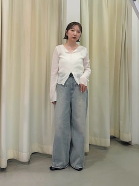 まっちゃんさん（レディース・154cm）の春コーディネート