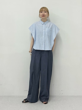 まっちゃんさん（レディース・154cm）の春コーディネート