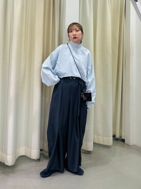 「アイテム（財布）」を使った、まっちゃんさん（レディース・154cm）の冬コーディネート
