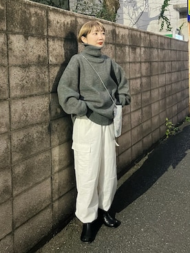 まっちゃんさん（レディース・154cm）の冬コーディネート