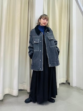 まっちゃんさん（レディース・154cm）の秋コーディネート