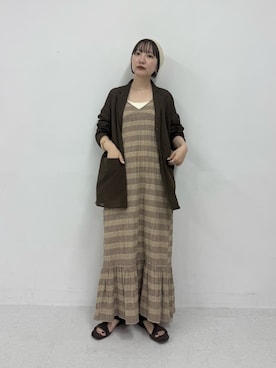 まっちゃんさん(レディース・154cm)の春コーディネート