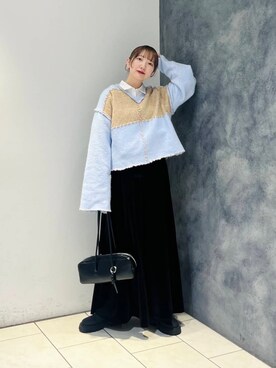 まっちゃんさん（レディース・154cm）の冬コーディネート