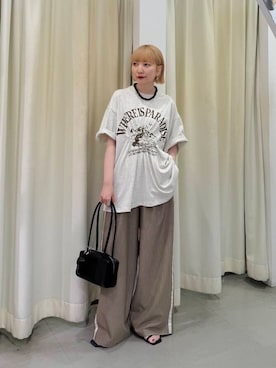 「kbf_ootd」｜「アイテム（バッグ）」を使った、まっちゃんさん（レディース・154cm）の夏コーディネート