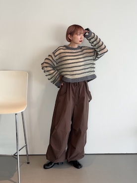 「KBF（ケイビーエフ）のアイテム」を使った、まっちゃんさん（レディース・154cm）の夏コーディネート