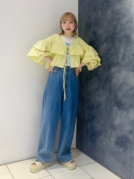 まっちゃんさん（レディース・154cm）の春コーディネート