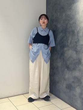 まっちゃんさん(レディース・154cm)の夏コーディネート