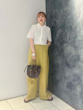 まっちゃんさん（レディース・154cm）の夏コーディネート