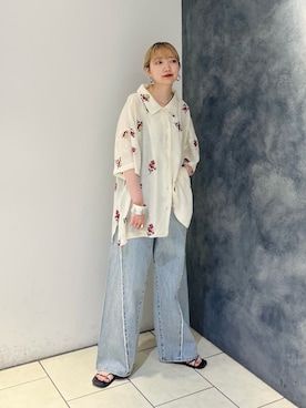 まっちゃんさん（レディース・154cm）の夏コーディネート