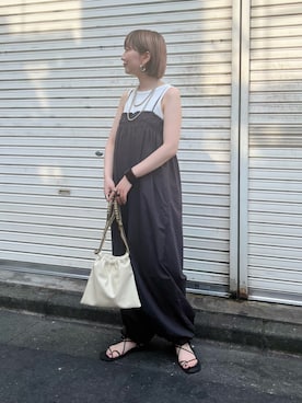 まっちゃんさん（レディース・154cm）の夏コーディネート