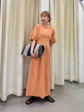 まっちゃんさん（レディース・154cm）の夏コーディネート