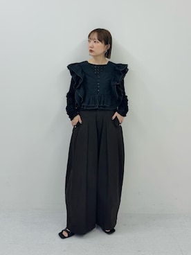 まっちゃんさん（レディース・154cm）の春コーディネート