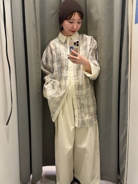 まっちゃんさん（レディース・154cm）の春コーディネート