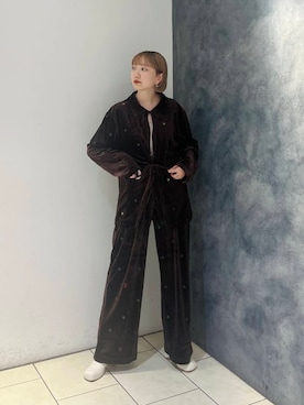 「秋服」｜「アイテム（その他アウター）」を使った、まっちゃんさん（レディース・154cm）の秋コーディネート