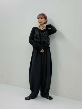 「KBF（ケイビーエフ）のアイテム」を使った、まっちゃんさん（レディース・154cm）の夏コーディネート