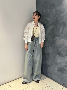 まっちゃんさん（レディース・154cm）の春コーディネート