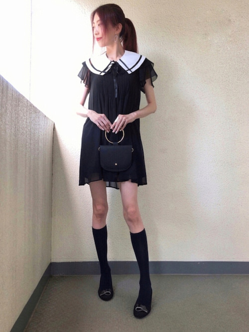 Kiyonoko Wegoの付け襟を使ったコーディネート Wear