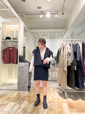 oriuchi manariさん（レディース・150cm）の秋コーディネート