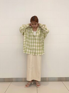 oriuchi manariさんのコーディネート