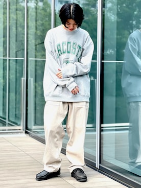 Lacoste ラコステ のスウェットを使った人気ファッションコーディネート ユーザー ショップスタッフ Wear
