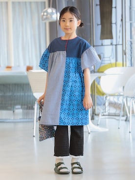 こども ビームスさん（キッズ・123cm）の夏コーディネート
