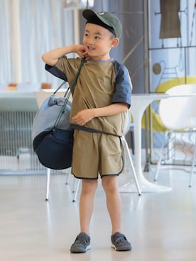 「IFME（イフミー）のアイテム」を使った、こども ビームスさん（キッズ・110cm）の夏コーディネート