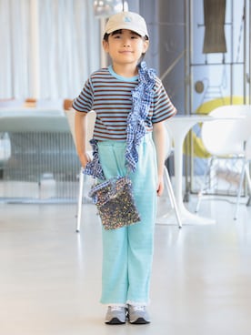 こども ビームスさん（キッズ・120cm）の夏コーディネート