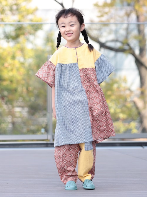パッチワーク パンツ 2026SS（90～140cm）（その他パンツ）｜こども