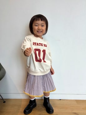 こども ビームスさん(キッズ・100cm)の夏コーディネート