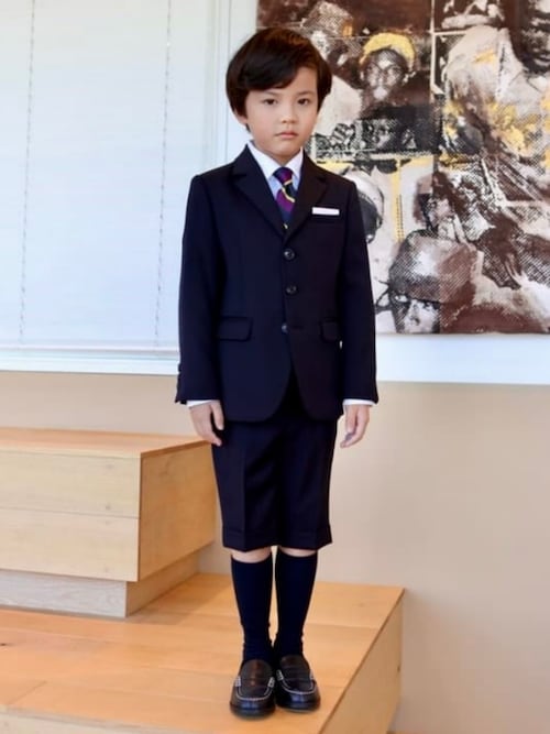 美品！CHOPIN with Kodomo BEAMS スーツキッズサイズ130 美品！CHOPIN with Kodomo BEAMS スーツキッズサイズ130