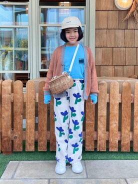 こども ビームスさん（キッズ・129cm）の春コーディネート