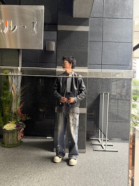 「Acne Studios（アクネストゥディオズ）のアイテム」を使った、drpepper2さん（メンズ・176cm）の冬コーディネート