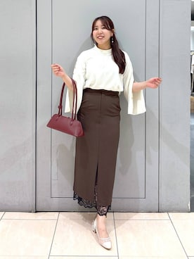 「アイテム（イヤリング）」を使った、andemiu_haru🐰さん（レディース・162cm・20代）の秋コーディネート