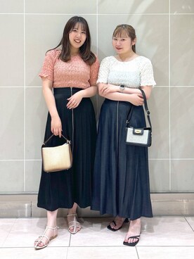 andemiu_haru🐰さん（レディース・162cm）の夏コーディネート