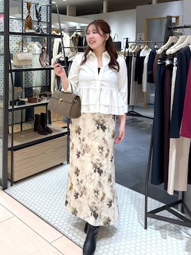 「Andemiu（アンデミュウ）のアイテム」を使った、andemiu_haru🐰さん（レディース・162cm）の秋コーディネート