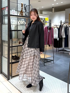 「Andemiu（アンデミュウ）のアイテム」を使った、andemiu_haru🐰さん（レディース・162cm）の秋コーディネート