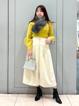 andemiu_haru🐰さん（レディース・162cm）の冬コーディネート