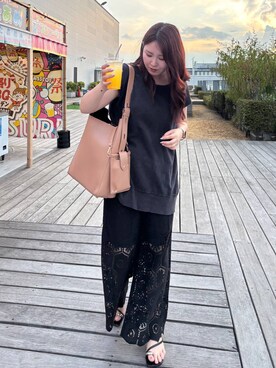 andemiu_haru🐰さん（レディース・162cm）の夏コーディネート