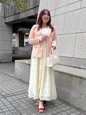 andemiu_haru🐰さん（レディース・162cm）の春コーディネート