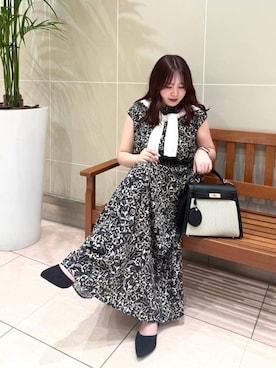 「Andemiu（アンデミュウ）のアイテム」を使った、andemiu_haru🐰さん（レディース・162cm）の夏コーディネート
