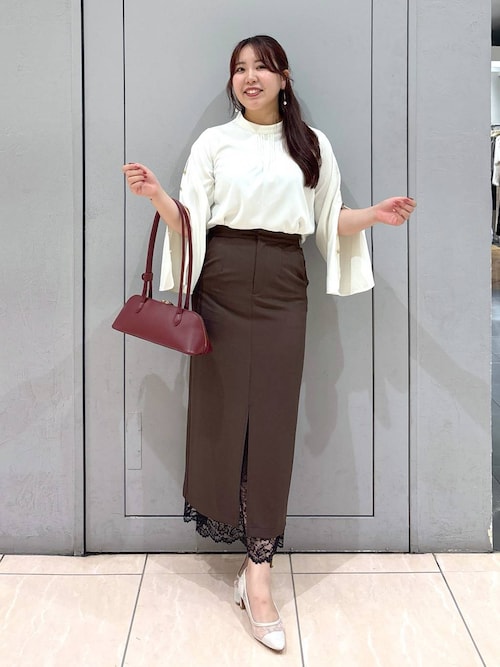 レースカサネIラインスカート325585（スカート）｜Andemiu