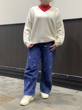 TOKYO SHIRTS 盛岡イオンモール店さん（レディース・155cm）の冬コーディネート