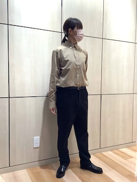 「Pitta Re:)（ピッタリ）のアイテム」を使った、TOKYO SHIRTS 盛岡イオンモール店さん（レディース・165cm）の秋コーディネート