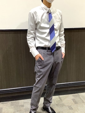 「新生活」｜TOKYO SHIRTS 盛岡イオンモール店さん（メンズ・175cm）の春コーディネート