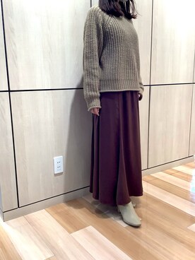 「Pitta Re:)（ピッタリ）のアイテム」を使った、TOKYO SHIRTS 盛岡イオンモール店さん（レディース・158cm）の秋コーディネート