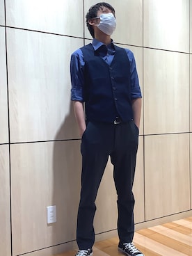 TOKYO SHIRTS 盛岡イオンモール店さん（メンズ・175cm）の秋コーディネート