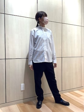 「Pitta Re:)（ピッタリ）のアイテム」を使った、TOKYO SHIRTS 盛岡イオンモール店さん（レディース・165cm）の秋コーディネート