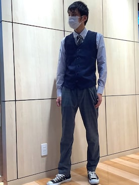 TOKYO SHIRTS 盛岡イオンモール店さん(メンズ・175cm)の秋コーディネート