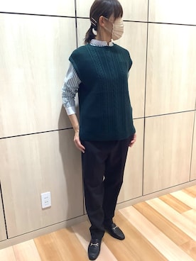 「Pitta Re:)（ピッタリ）のアイテム」を使った、TOKYO SHIRTS 盛岡イオンモール店さん（レディース・165cm）の夏コーディネート